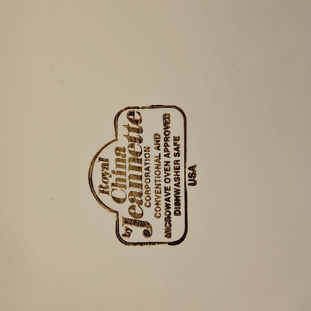 Vintage Royal China by Jeannette Ceramic Cheese Cake Pie Pan - Picture 5 of 8
